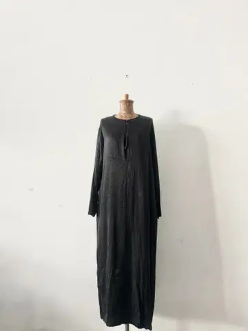 [ 새상품급 ] 카구레 큐프라 레이온 스트레이트 원피스 사이즈 2