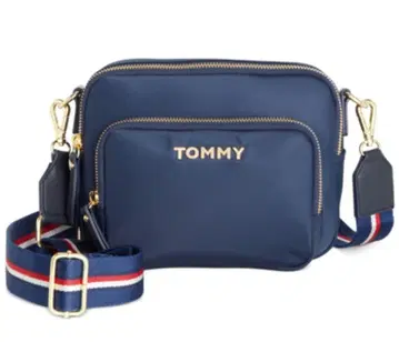 TOMMY 네이비 숄더백