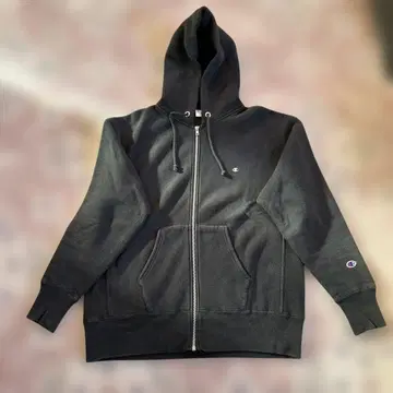 Champion (reverse waeve) 다크 집업 후드티