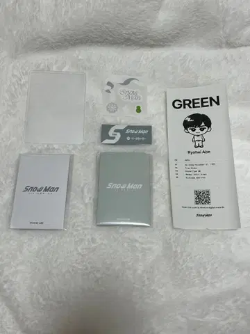 Snow Man POPUP 한국 한정판 아베 료헤이