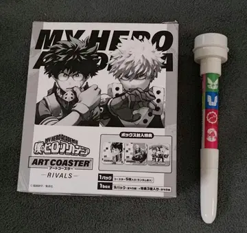히로아카 미도리야 바쿠고 아트 코스터 RIVALS BOX 올마이트 등