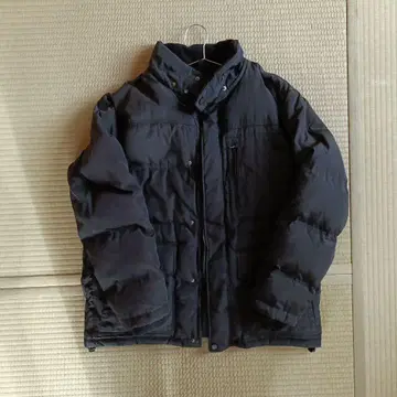블랙 XL 다운 자켓