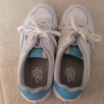 VANS 화이트/블루 스니커즈
