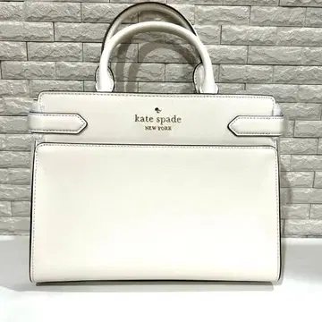 [ 미사용 새상품 ] kate spade 화이트 숄더백 2WAY 핸드백