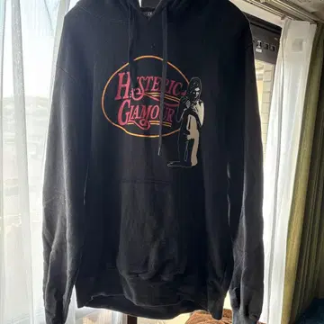 HYSTERIC GLAMOUR 블랙 후드티
