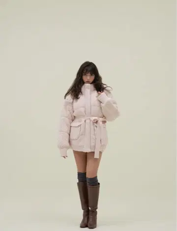 andmary Mary quilting knit shape jacket