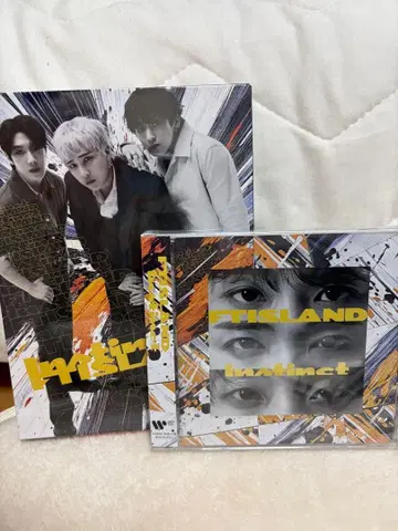 FTISLAND instinct 초회 한정판과 일반ver 미개봉