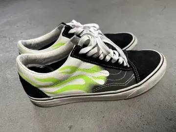 Vans 파이어 패턴 올드스쿨