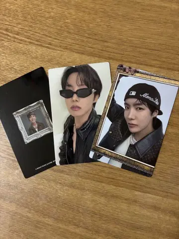 BTS 호비 모나리자 포토카드 세트
