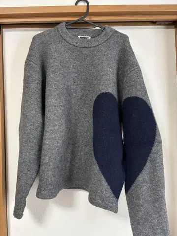 NKNIT 하트 니트 스웨터