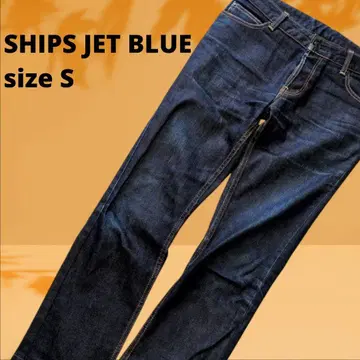 [ SHIPS JET BLUE ] 스트레치 데님 S 남성용 스트레이트