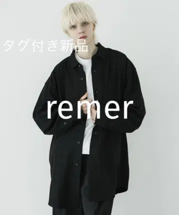 remer looseun-vintage 체크 오버 셔츠