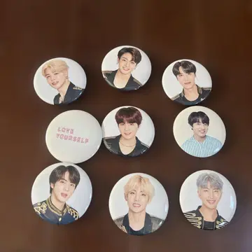 K-POP 핀 배지 세트 9개