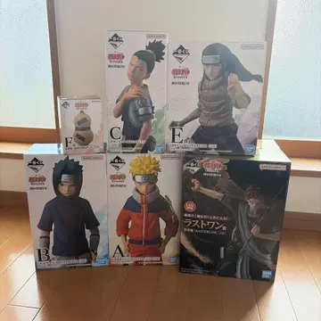 NARUTO 제일복권 중급닌자 시험편 피규어 세트