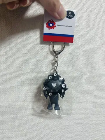 미개봉 새상품 블랙 미야쿠미야쿠 입체 키링 오사카 만박
