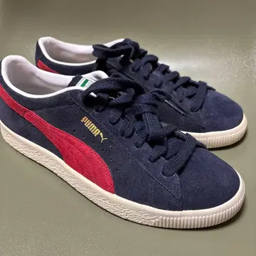PUMA 스웨이드 VTG 네이비 x 레드
