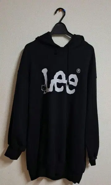 HelloKitty x Lee x earth 후드티 블랙