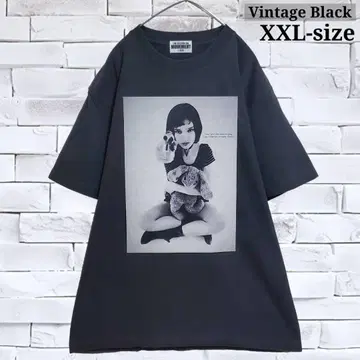 [ 새상품 ] LEON 마틸다 사진 셔츠 Vintage Black4