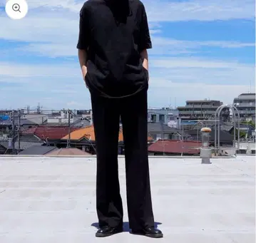 ANIMAF 아 니마프 롱 레그 슬랙스 BK L