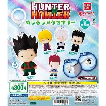 HUNTER x HUNTER 메지루시 액세서리 전 5종 컴프 세트