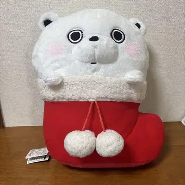 요시 스탬프 빨간색 부츠 BIG 봉제 인형