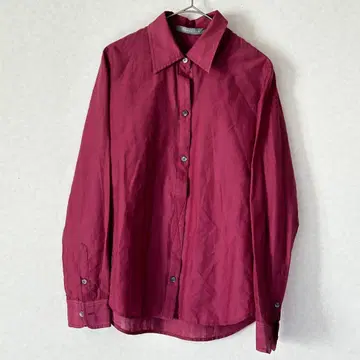 [띠어리 럭스] 보르도 긴팔 셔츠 블라우스 M 가을 컬러