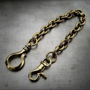 놋쇠 지갑 체인 마루코반 15mm 브라스 골드