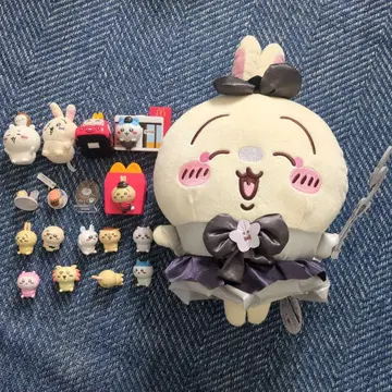 치이카와 (먼작귀) 봉제 인형과 피규어 세트