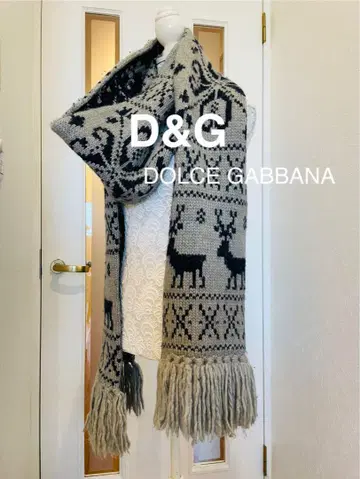 돌체앤가바나 D&G 롱 머플러 노르딕