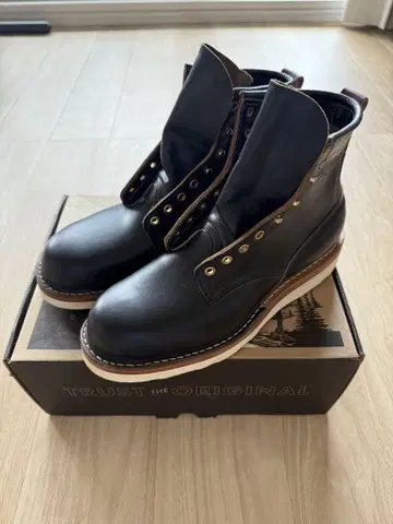 새상품 WHITE'S 4Q FOREMAN 한정판 블랙 US9.5