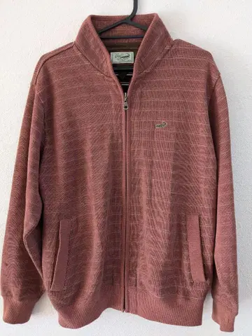 Crocodile 풀 집업 포켓 가디건 M