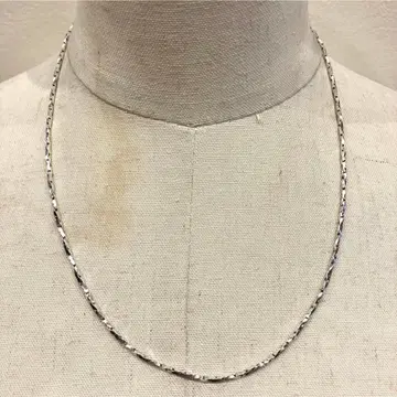 SILVER925 ROPE CHAIN WIDE NECKLACE / 실버