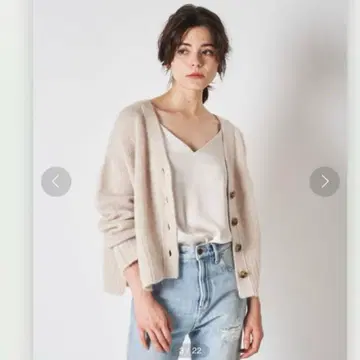 윔 가젯 FUR KNIT 2WAY 가디건