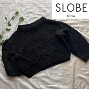 SLOBE IENA 울 캐시미어 혼방 니트 스웨터