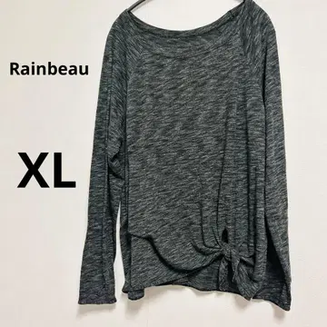 Rainbeau 그레이 긴팔 T셔츠 XL 여성용
