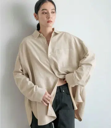 [ 새상품급 ] 스웨이드 big 셔츠