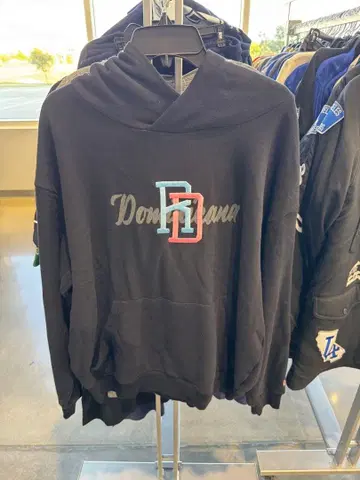 NEW ERA 도미니카나 로고 후드티 블랙