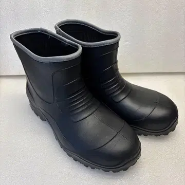 LACCU 블랙 숏부츠 사이즈 LL