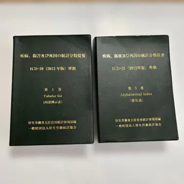 ICD-10 (2013년판) 2권 세트