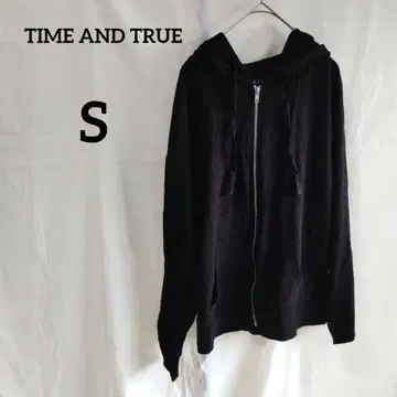 가격 인하 환영! TIME AND TRUE [ S ] 후드티 블랙