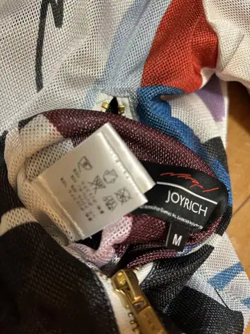 JOYRIC 아트 프린트 자켓 M