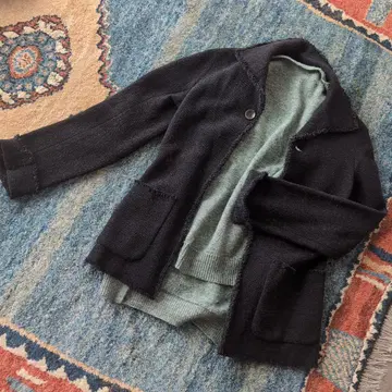 45rpm 한 장으로 지은 울 자켓