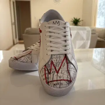 via SANGACIO 바스키아 새상품 26cm 화이트