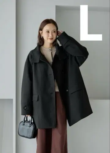 다나카 리나 mysa closet 코트 다크 브라운 L 시마무라