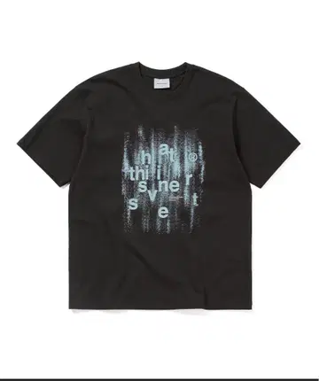 thisisneverthat 블랙 T셔츠