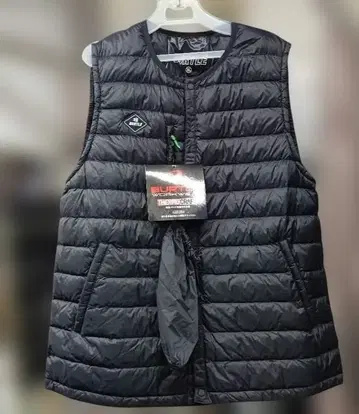 BURTLE 다운 베스트 XL 블랙