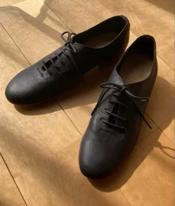 새상품급 pied du lapan 레이스업 슈즈 24 플랫슈즈