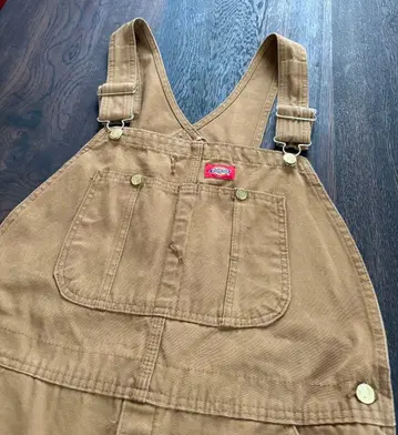 디키즈 Dickies 오버롤 덕 DB100 브라운