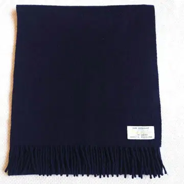 Aquascutum 캐시미어 100% 머플러 네이비 색