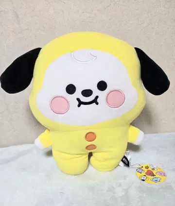 공식 BT21 chimmy 빅 봉제 인형 37cm K-POP